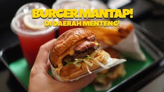 BURGER MANTEB Di daerah Menteng Mesti cobain [upl. by Itch]