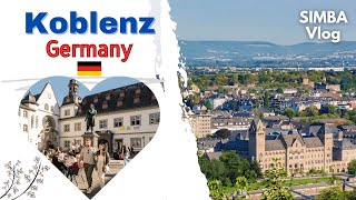 Koblenz in 4K Explore Historic Fortresses Scenic Views amp Riverfront Beauty [upl. by Ravert]