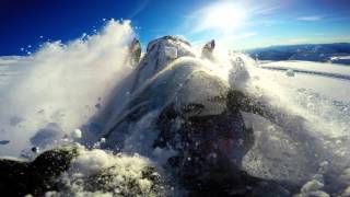 Mt Baker 2016  GoPro Hero4 4K  Champagne Powder  Yamaha Apex [upl. by Port]