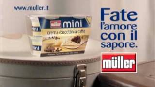 Müller Mini Crema amp Biscottini al Caffè [upl. by Sosna575]