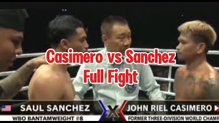 CASIMERO vs SANCHEZ Full Fight  BenjrMusic TV [upl. by Kunkle]