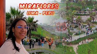 MIRAFLORES Un hermoso atractivo turístico Lima  Perú 2022 [upl. by Normi]