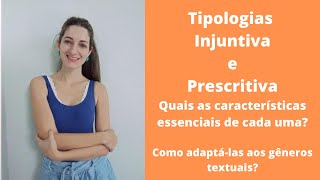 Tipologias Injuntiva e Prescritiva [upl. by Ardnasirk921]