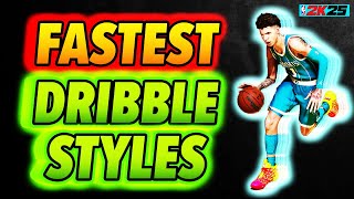 Fastest Dribble Styles on NBA 2K25 For Guards [upl. by Floris]