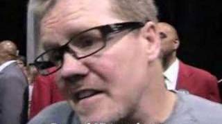 Freddie Roach Interview Post Hopkins vs Calzaghe [upl. by Zeta]