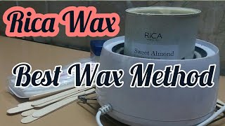 How to Do Rica Wax at Home  No Pain No Burns [upl. by Mcwilliams]