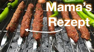 Köftespieß  Zuhause Selber Machen  Rezept Von Meiner Mama [upl. by Aristotle]