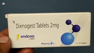 Endosis Tablet  Dienogest Tablets 2mg  Endosis Tablet Uses Side effects benefits dosage review [upl. by Etnuhs]