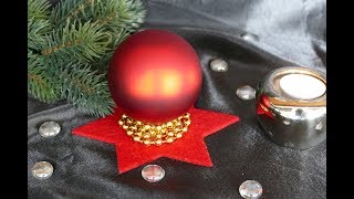 Weihnachtsdeko – christmas decoration –super einfach und schnell [upl. by Eerazed]