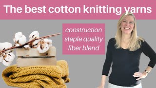 The best cotton knitting yarn [upl. by Heathcote]