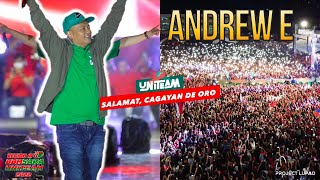 ANDREW E Full Performance at UniTeam BBMSara Grand Rally in CDO 4K [upl. by Aramac]