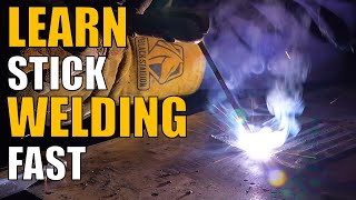 Stick Welding Basics Practice Drills [upl. by Alleda]