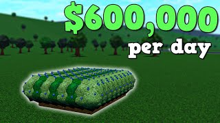 New 600Kday Bloxburg Berry Bush Farm [upl. by Ethelstan697]