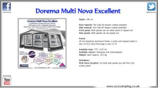 Dorema Multi Nova Excellent Combination Awning [upl. by Mell]