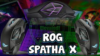 ASUS ROG Spatha X Wireless Gaming Mouse Ultimate Gaming Experience [upl. by Roxanne581]