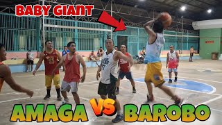 BAROBO VS AMAGA  excavation game fourty upper KALYE BASKETBALL [upl. by Ereynihc]