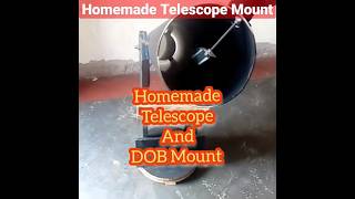 DIY Homemade Telescope Mount  How to make Dobson Mount youtubeshorts  telescope astronomy [upl. by Bergeman541]