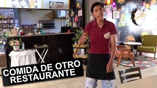 Llego a un restaurante con Comida que no es de ahí BROMA [upl. by Chelton757]