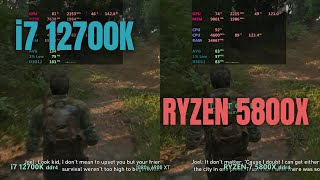 I7 12700k Vs Ryzen 7 5800x Which Is Better For Gaming [upl. by Ynatirb]