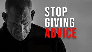 Giving Advice Is A Waste of Time Do This Instead  Jocko Willink  The Debrief [upl. by Drol341]