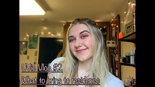 What to bring to residence at UVic [upl. by Thelma499]