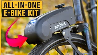 Revolutionary EBike Conversion Kit  ZIPFORCE SLIM REVIEW [upl. by Oad673]