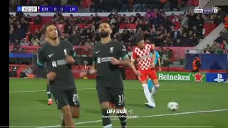 mo salah goal vs girona هدف صلاح اليوم ضد جيرونا [upl. by Malloy]