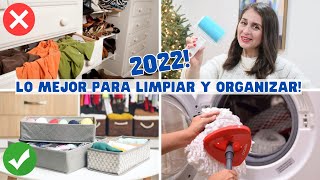 LOS MEJORES PRODUCTOS PARA LIMPIAR Y ORGANIZAR TU CASA ESTE AÑO  Tips de Experta en Limpieza [upl. by Wylma]