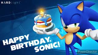 PJ Panda Rap  Happy Birthday Song Trap Remix Lyrics Sonic 31st Anniversary [upl. by Aerdnad]