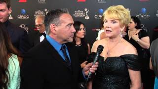 Erika Slezak at the 40th annual Daytime Emmy Awards [upl. by Adnyleb244]