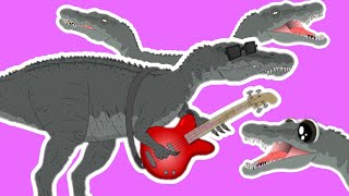 Baryonyx  Jurassic World The Musical Lhugueny Screentime [upl. by Bornstein]