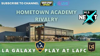 U17 MLS NEXT LA GALAXY ACADEMY PLAY AT LAFC FACILITY IN EAST LOS ANGELES 3 YELLOW CARDS AND A RED [upl. by Bedell]