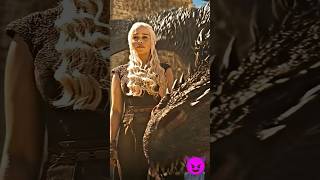 Dragons Destroy Ships🔥🐉 Daenerys Epic Scene😍 gameofthrones shorts houseofthedragon [upl. by Fernald254]