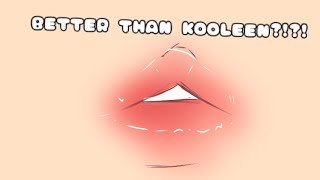 CAN YOU DRAW JUICIER LIPS THAN KOOLEEN [upl. by Mikiso325]