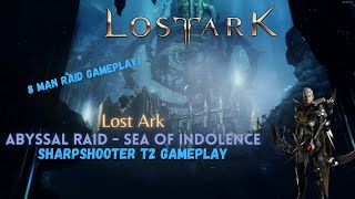 Lost Ark Abyssal Raid  Sea Of Indolence  8Man Raid Sharpshooter T2 Gameplay [upl. by Camden]