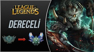 TEK ATAN RENGAR  Üst Koridor  LoL  Sıfırdan Elmasa 16 [upl. by Mount]