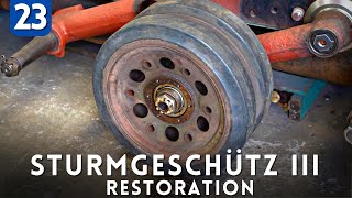 WORKSHOP WEDNESDAY How to repair your StuG III G Road Wheels [upl. by Thamora]