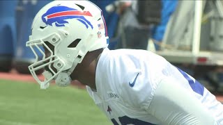 Take 2 Von Miller returns to practice as Bills prepare for Dolphins [upl. by Eiramanin]