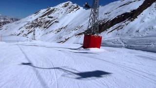 CH  Zermatt  Ski ride from Rothorn to Kumme [upl. by Waylan842]