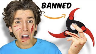 Opening 500 BANNED AMAZON PRODUCTS [upl. by Dilaw]