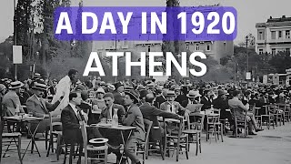 Some of the OLDEST Footage of Athens  1920s [upl. by Nirro]