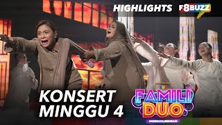 Famili Duo 4 Minggu 4 • Highlights Persembahan Komen Juri amp Keputusan [upl. by Truk574]