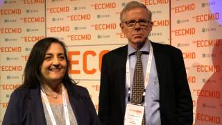 ECCMID 2016 Year in Clinical Microbiology with Emilia Cercenado and Niels FrimodtMoller [upl. by Whitman]