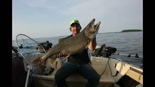 Lake Nipigon Lake Trout Fishing Trip Luke Monk [upl. by Onaireves]