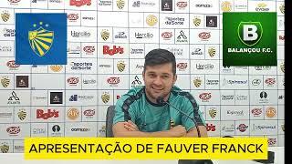 APRESENTAÇÃO DE FAUVER FRANCK [upl. by Atirres]