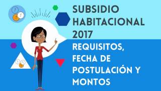 Subsidio Habitacional 2017 Chile [upl. by Dnomyad]