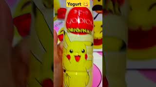 Try Pichaku YOGURT YUM😋HEALTHY SNACK shorts shortsvideo yogurtshake [upl. by Nnad914]