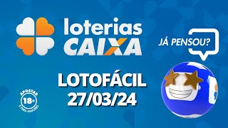 Resultado da Lotofácil  Concurso nº 3064  27032024 [upl. by Fiske]