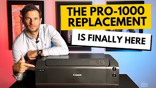 NEW Canon PRO1100 printer  New features amp first impressions [upl. by Lizette]