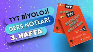 3 HAFTA TESTİ  TYT BİYOLOJİ DERS NOTLARI [upl. by Mulford326]